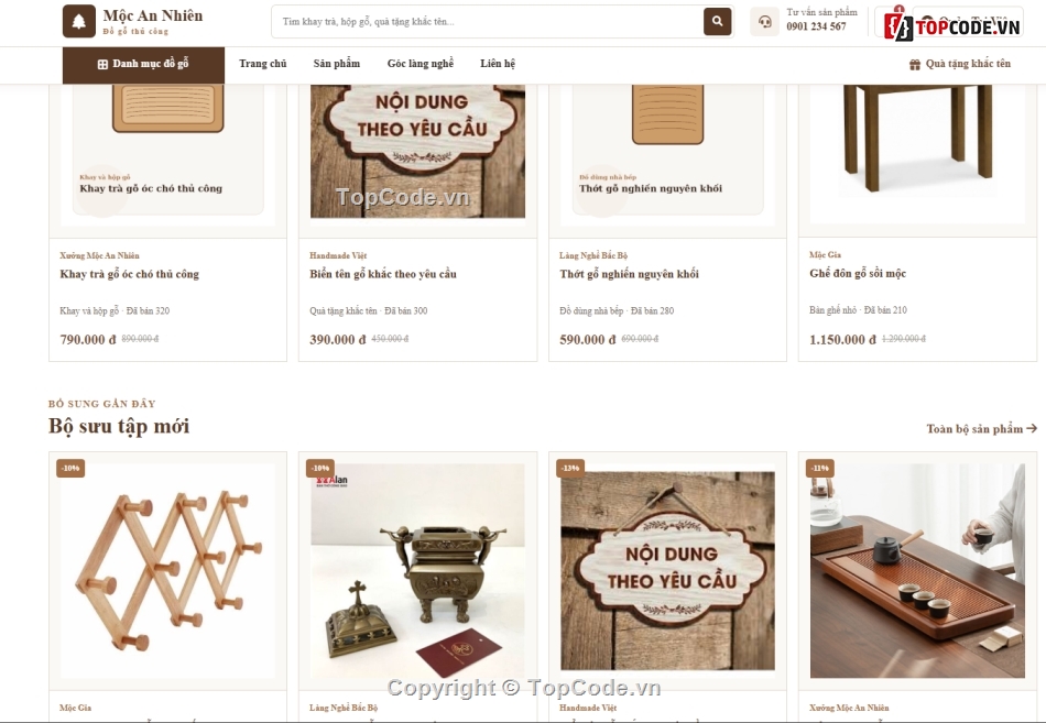website,website dự án,đồ gỗ,web bán đồ gỗ